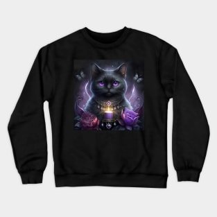 Ritualistic Black British Shorthair Crewneck Sweatshirt